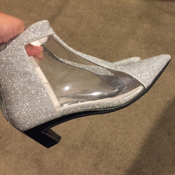 NEW Jeffrey Campbell MISTRESS Glitter Bootie - Picture 4 of 5